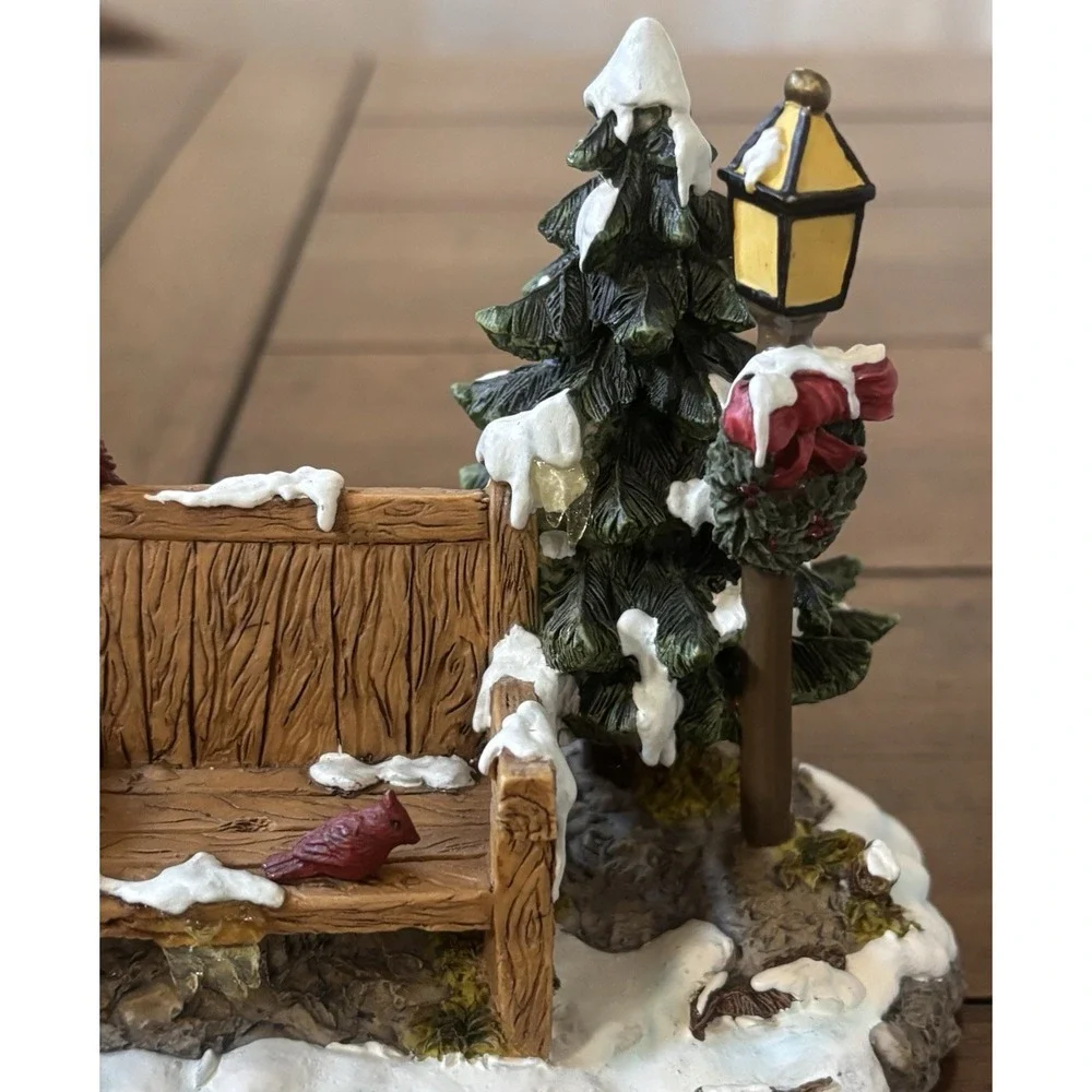 Dept 56 Village Accessory - Mill Creek Park Bench - #52654 - EUC WITH BOX